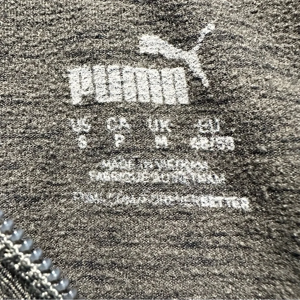 Puma Golf Men’s Cloud Spun T7 1/4 Zip Pullover Gray Small S